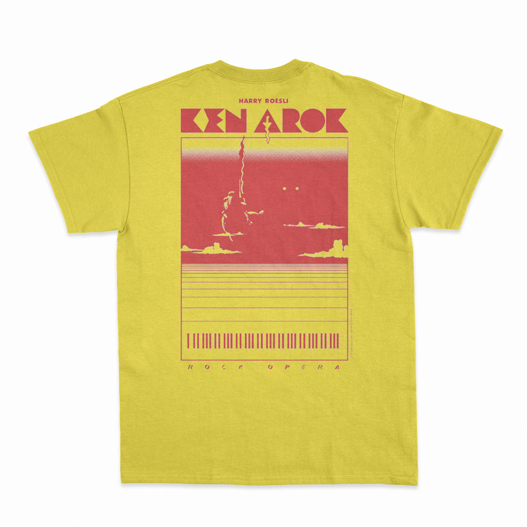 Harry Roesli "Ken Arok" - Yellow T-shirt - Image 2