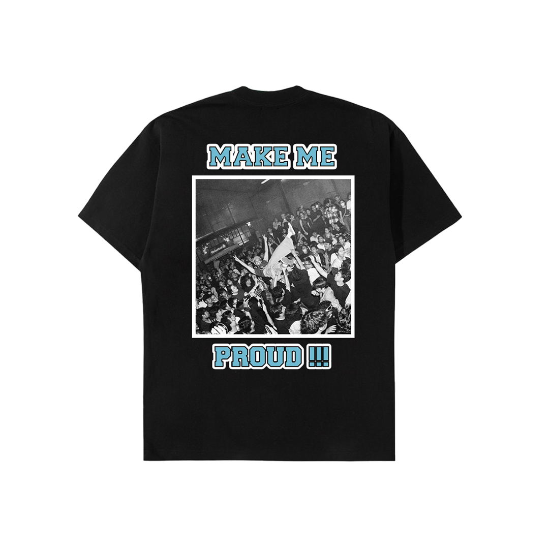 Basboi Make Me Proud Black T-Shirt - Image 2
