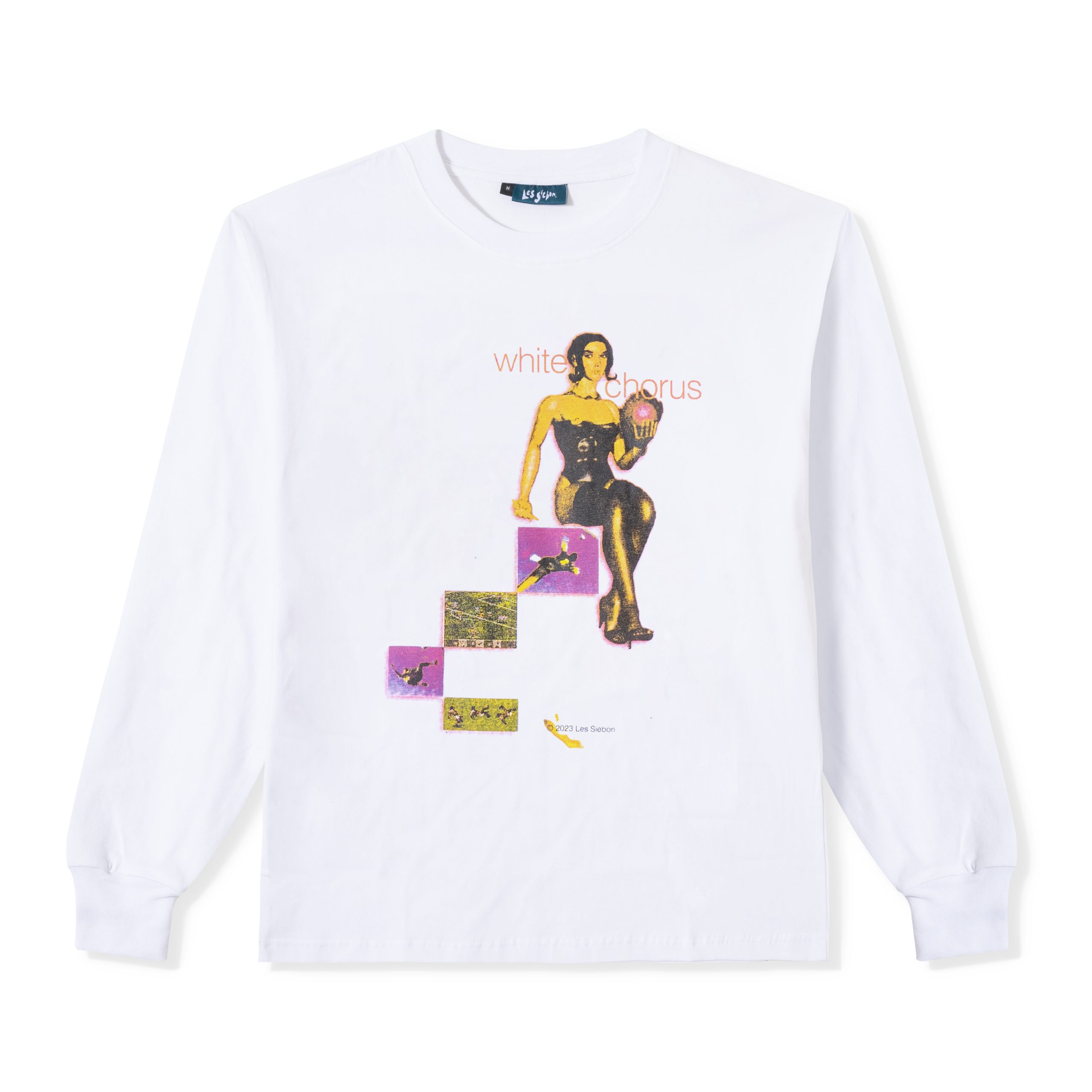 Longsleeve T-Shirt White Chorus - white