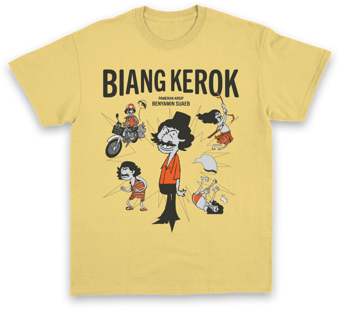 Biang Kerok Yellow T-Shirt