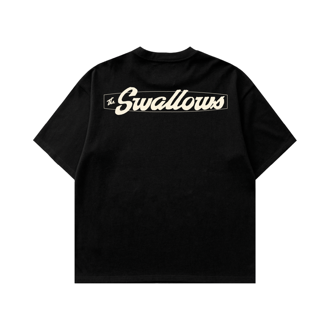 The Swallows Black T-Shirt - Image 3